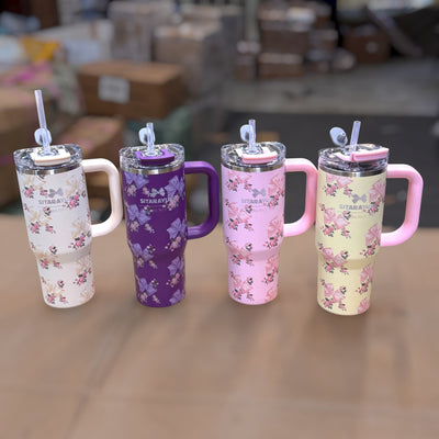 Yuri Flowers 900ml Tumblers