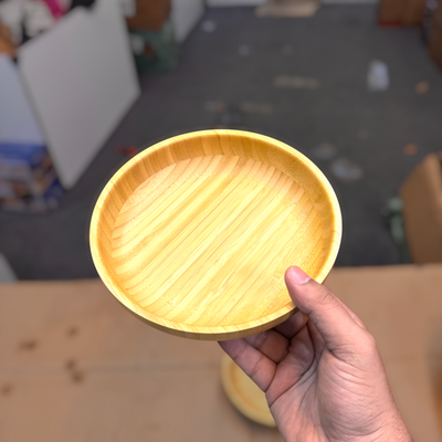 Wooden Plate Set