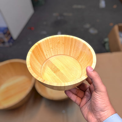 Wooden Jars Set