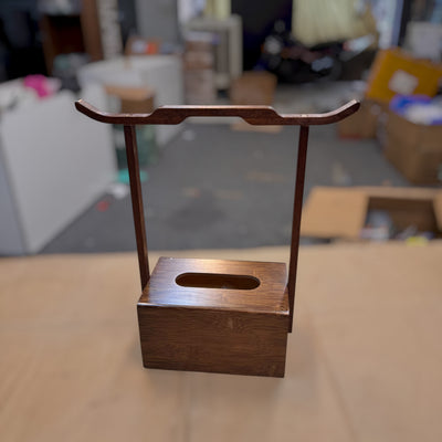 Wooden Tissue Box Container