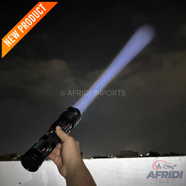 2KM Powerful Zooming Flashlight UK Lot