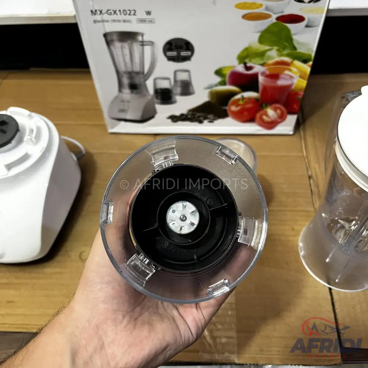 A blender jar with a detachable blade assembly.