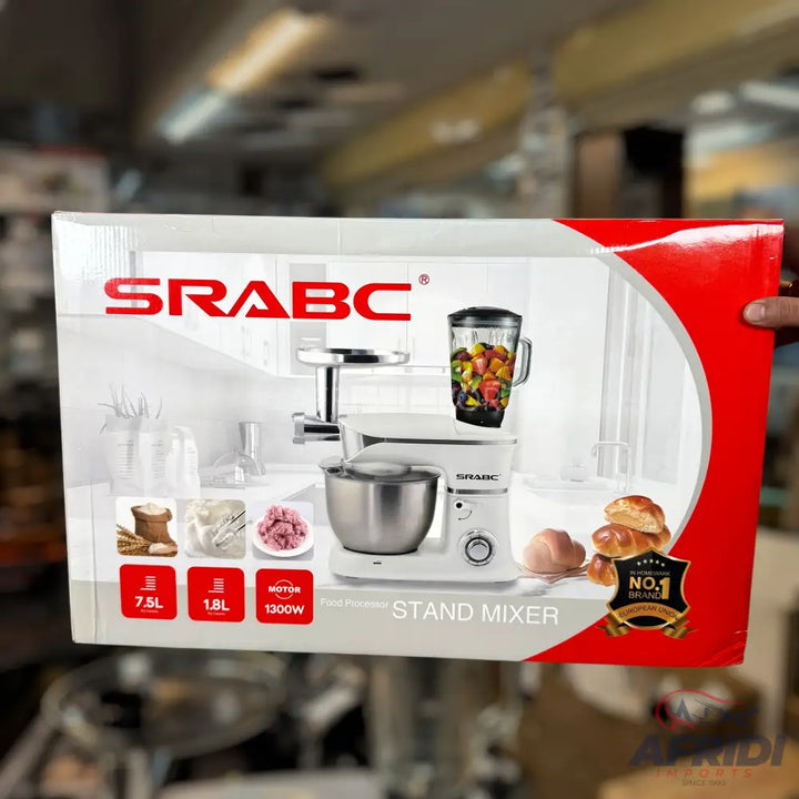 Srabc 3-in-1 Stand Mixer Blender & Meat Grinder