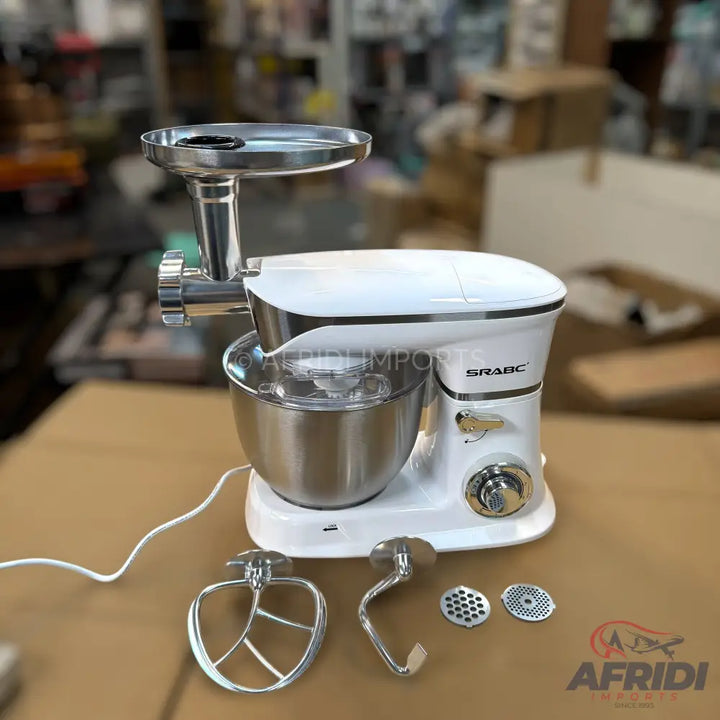 Srabc 3-in-1 Stand Mixer Blender & Meat Grinder