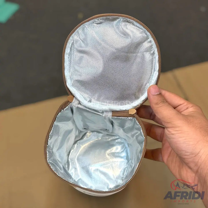 3-Containers Lunch Box with Thermal Pouch - Grey (LF11-A)