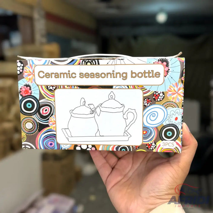 3 Piece Ceramic Tea Set