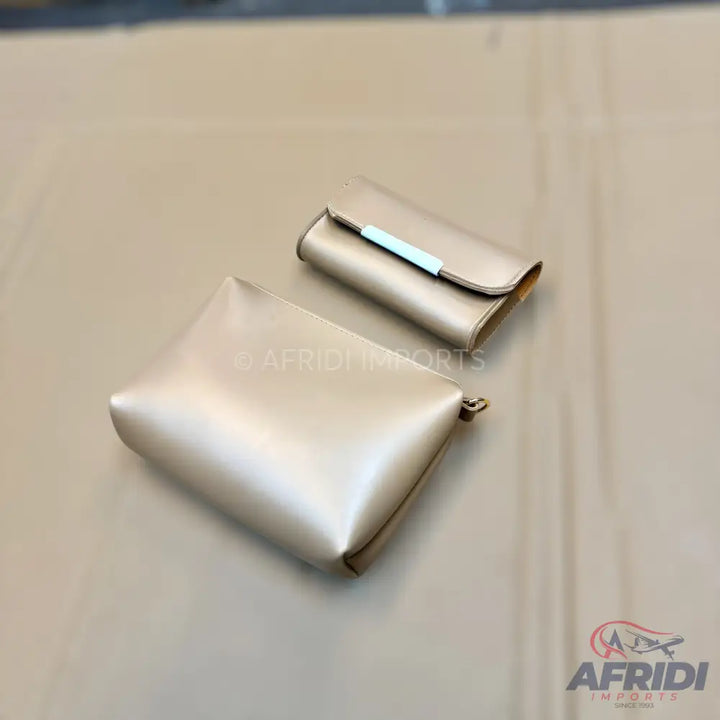 3 Piece Handbag Set - Cream