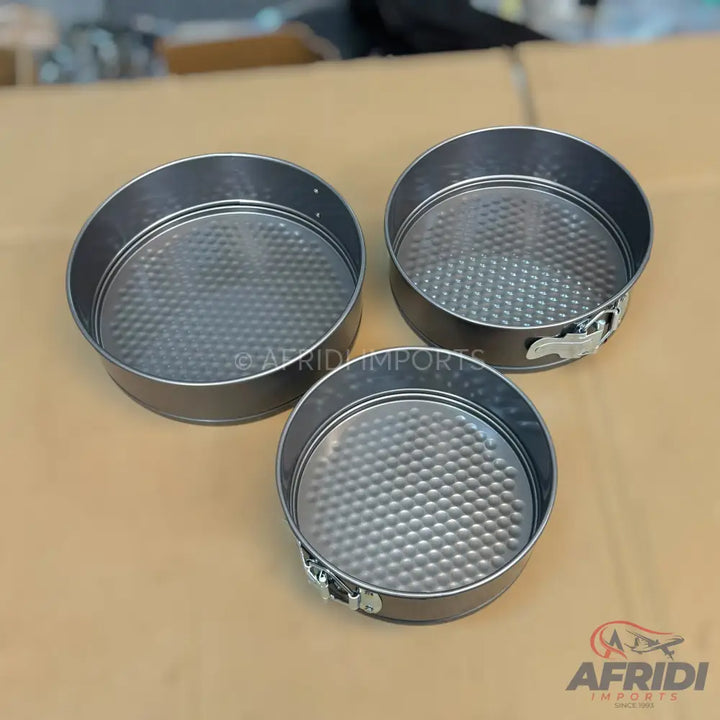3 Piece Round Cake Molds