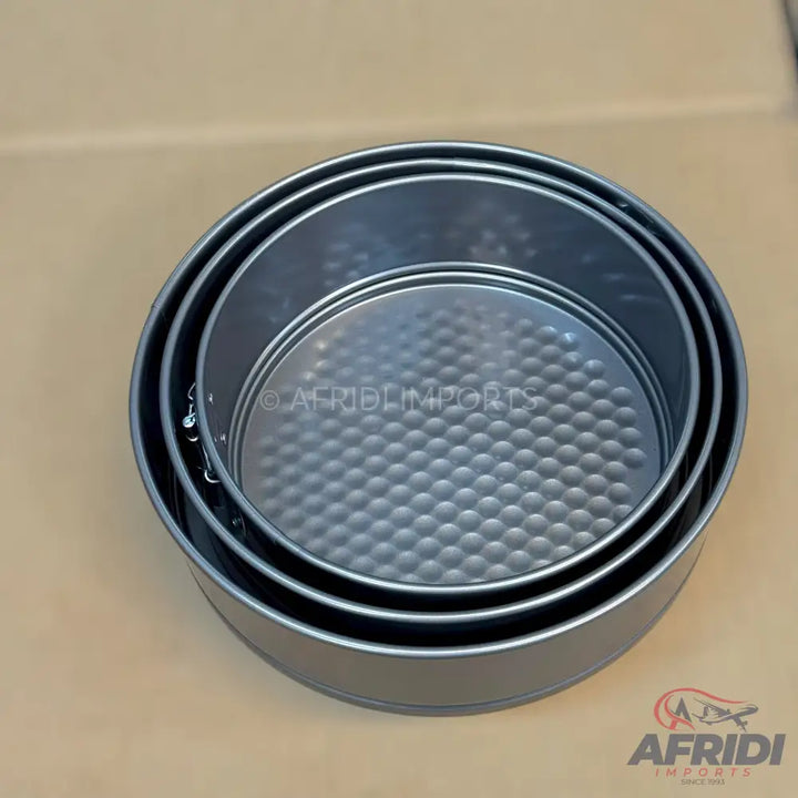 3 Piece Round Cake Molds
