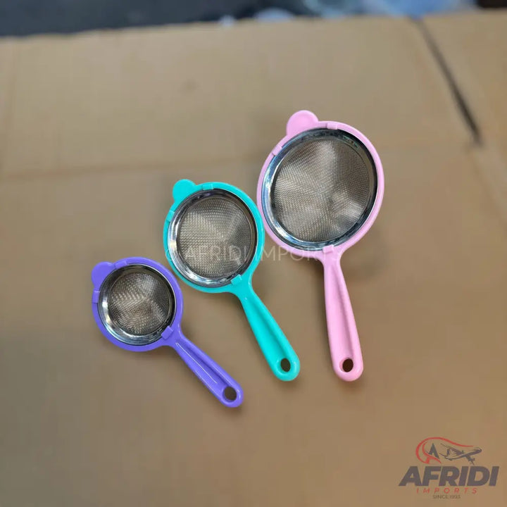 3 piece strainer