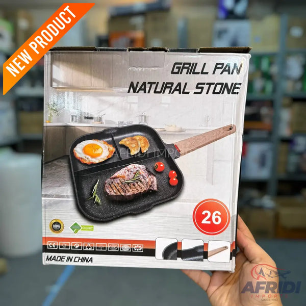 3 Section Grill Pan
