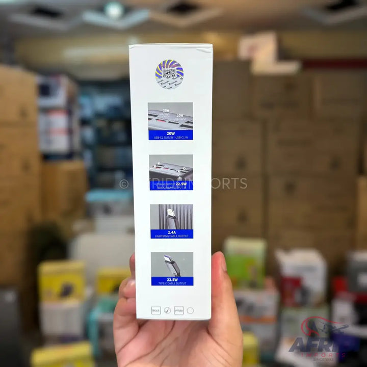 30,000mAH Power Bank P43 | QC 22.5W & PD 20W | 1 Year Warranty