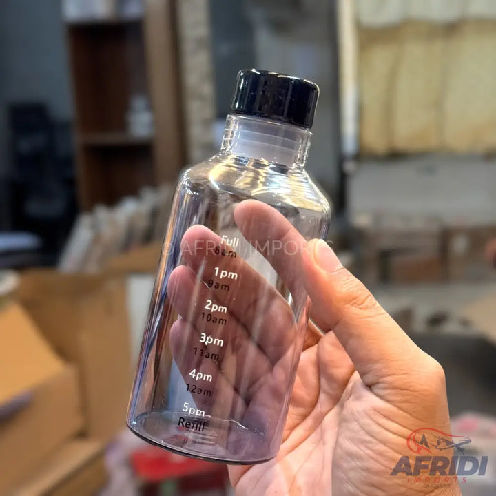 340ml Glass Bottle - Black (KK79-C)