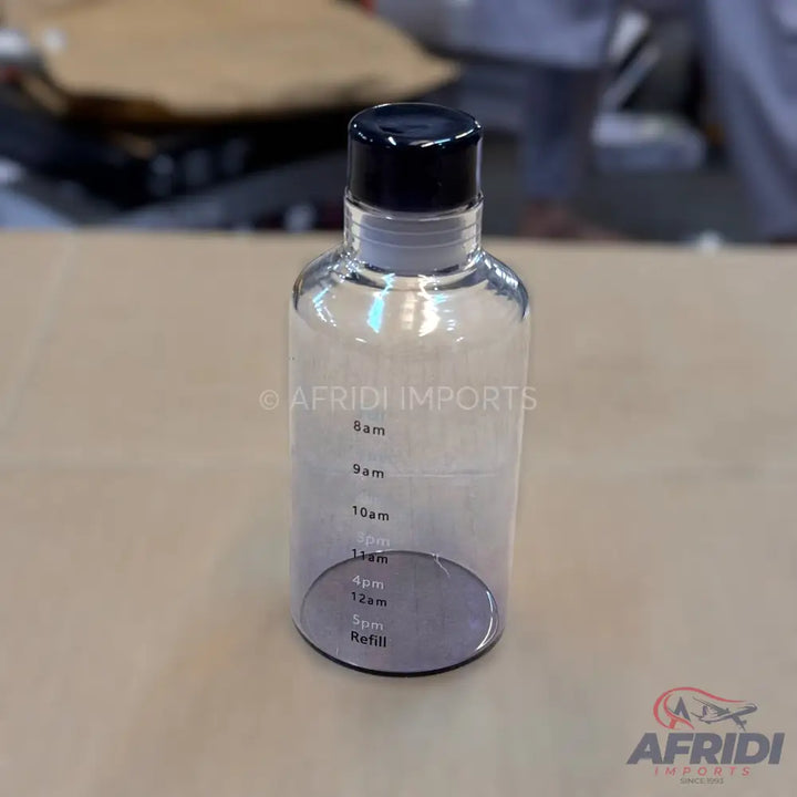 340ml Glass Bottle - Black (KK79-C)