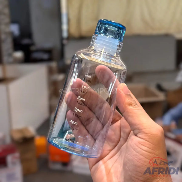 340ml Glass Bottle - Blue (KK79-E)