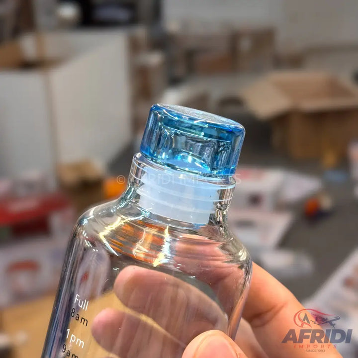 340ml Glass Bottle - Blue (KK79-E)