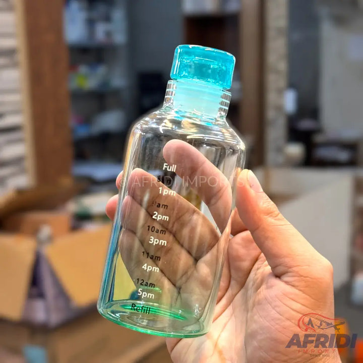 340ml Glass Bottle - Green (KK79-B)