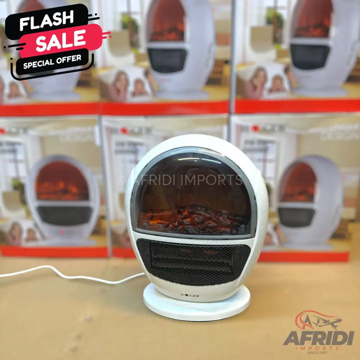 3D Simulation Flame Electric Fan Heater High Quality China Lot Import