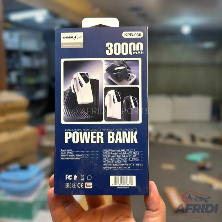 45W 30,000mAH Powerbank KPB-036