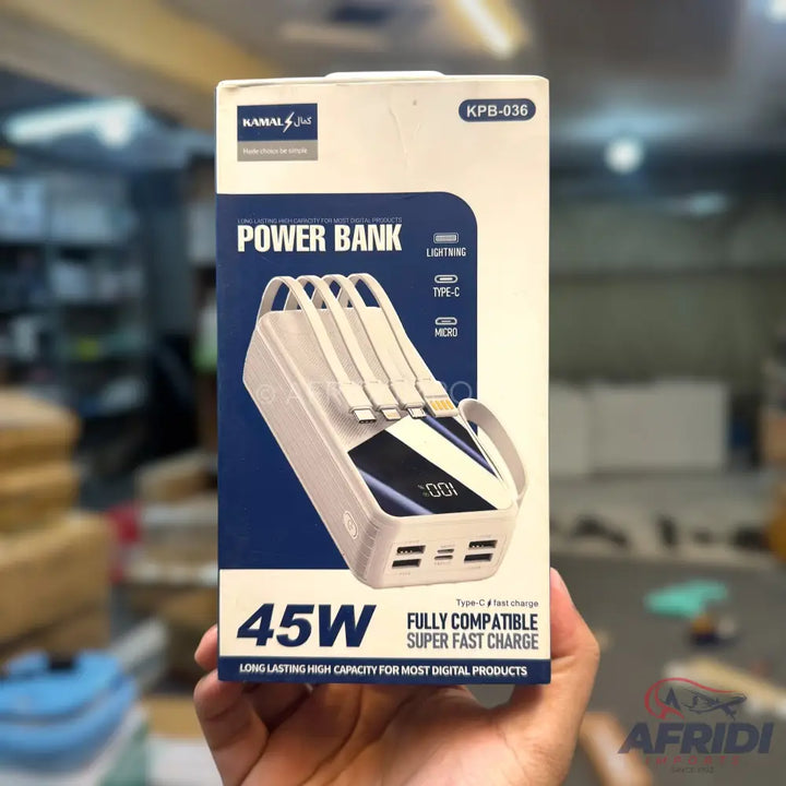 45W 30,000mAH Powerbank KPB-036