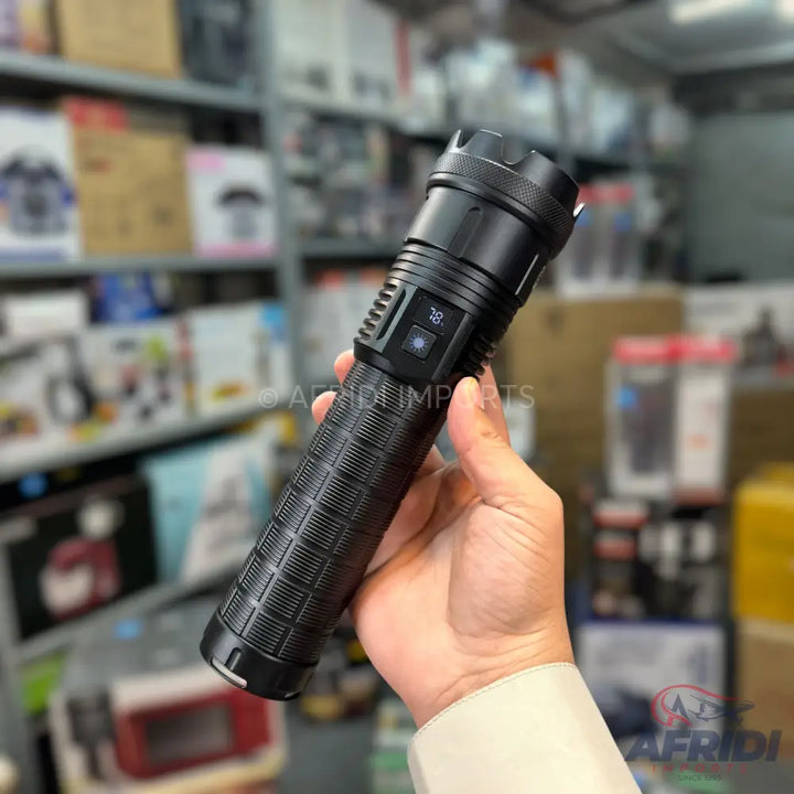 5000 Lumens White Laser Flashlight