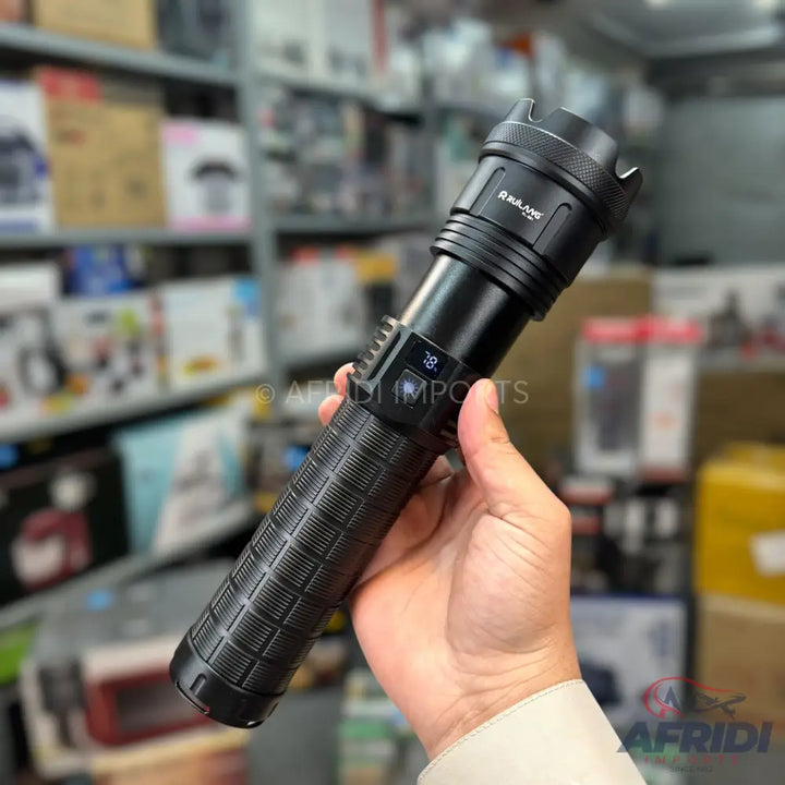 5000 Lumens White Laser Flashlight