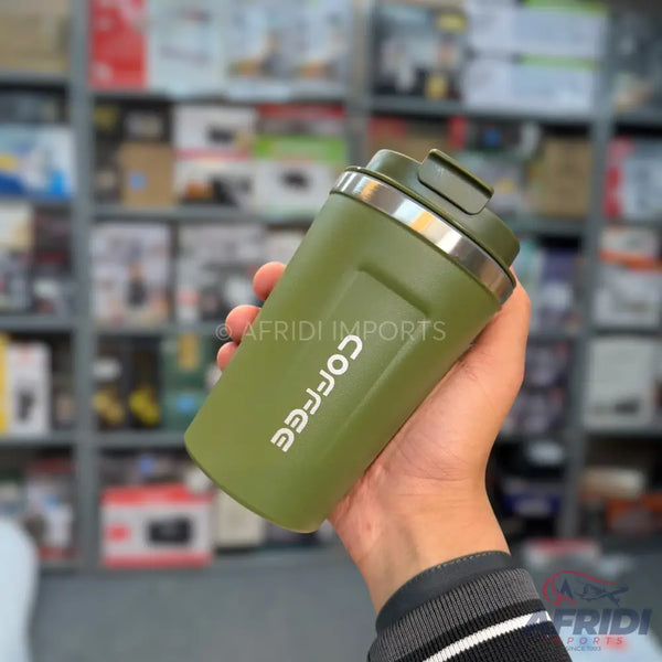 510ml Vacuum Coffee Mugs Green