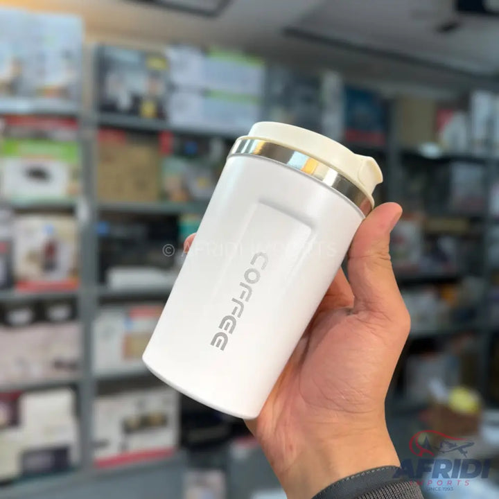 510ml Vacuum Coffee Mugs White