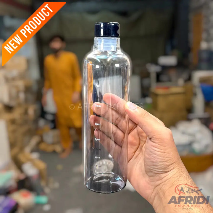 Good Moments - 550ml Glass Bottle - Black (RW77-E)