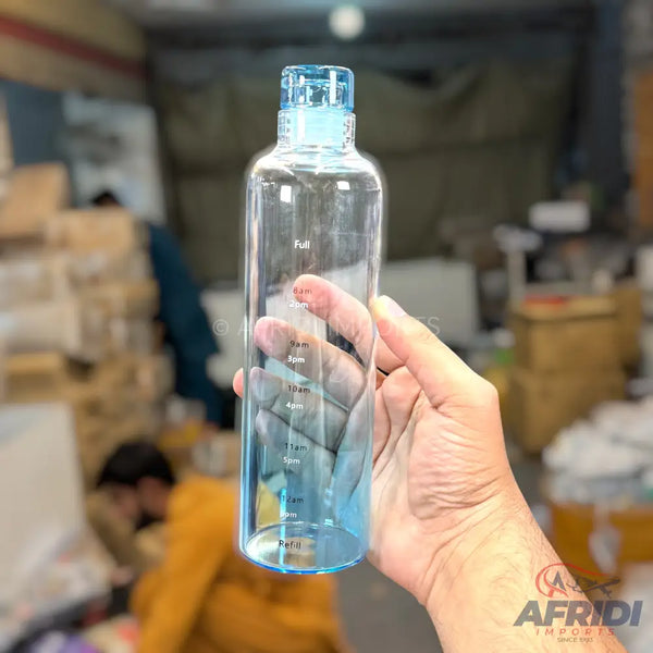 Good Moments - 550ml Glass Bottle - Blue (RW77-C)