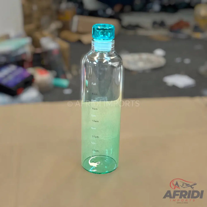 Good Moments - 550ml Glass Bottle - Green (RW77-D)