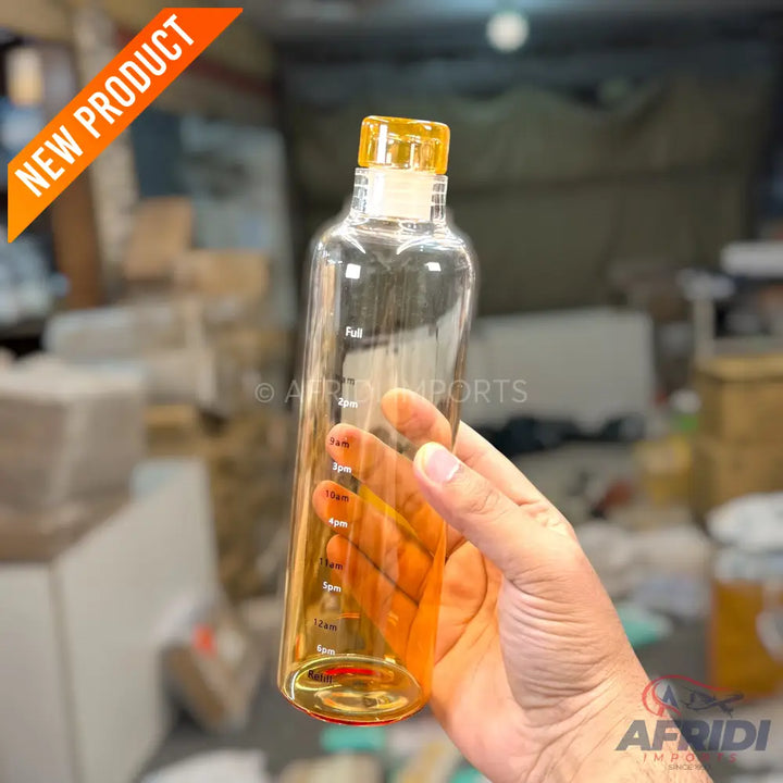 Good Moments - 550ml Glass Bottle - Orange (RW77-A)