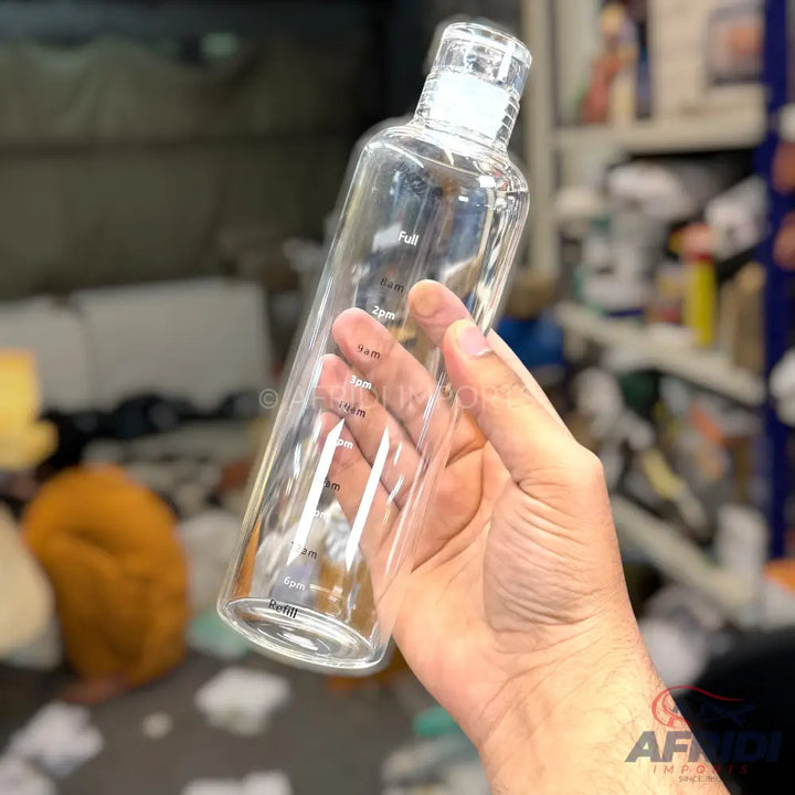 Good Moments - 550ml Glass Bottle - White (RW77-F)