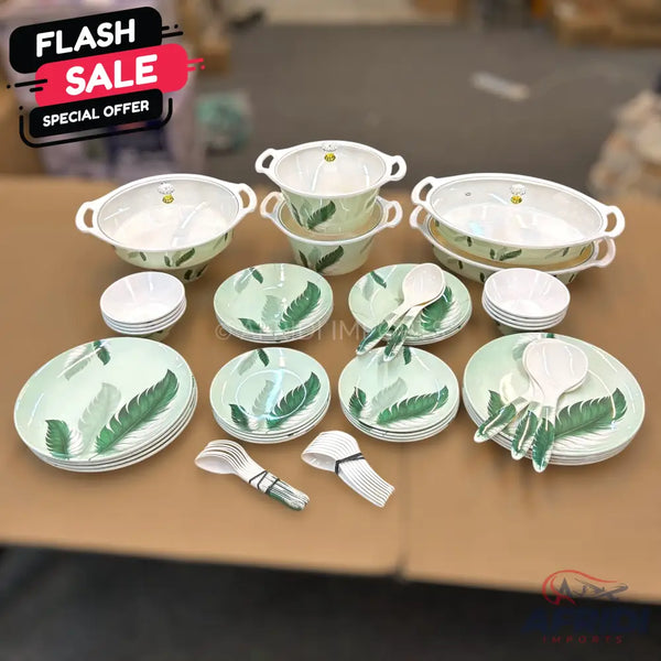 69 Pieces - Melamine Dinnerware Set (8-person) R03