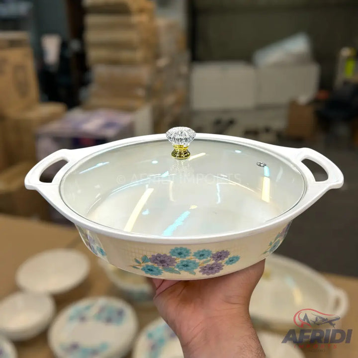 69 Pieces - Melamine Dinnerware Set (8-person) R04