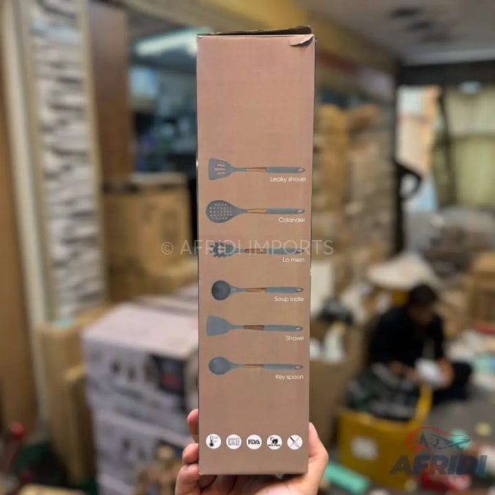 7 Piece Silicone Kitchenware Set