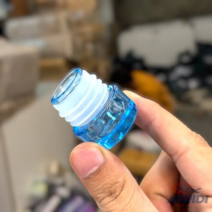 Good Moments - 700ml Glass Water Bottle - Blue (RW77-B)