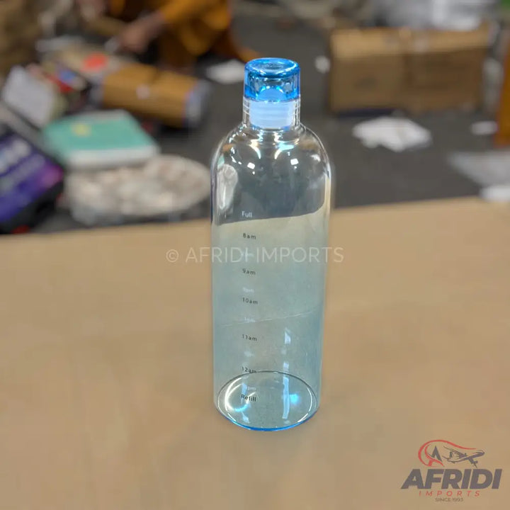 Good Moments - 700ml Glass Water Bottle - Blue (RW77-B)