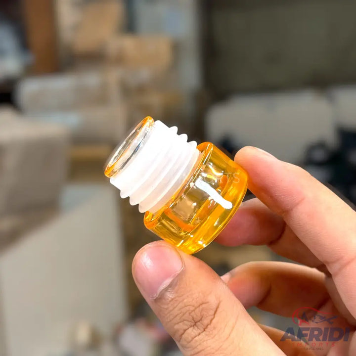 Good Moments - 700ml Glass Water Bottle - Orange (RW77-A)