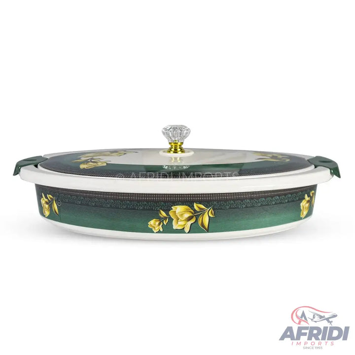 74 Pieces (8-person) Melamine Dinnerware Set - Double Insulated Donga and Tray - G08