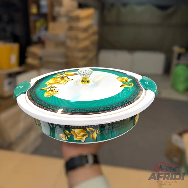 74 Pieces (8-person) Melamine Dinnerware Set - Double Insulated Donga and Tray - G08