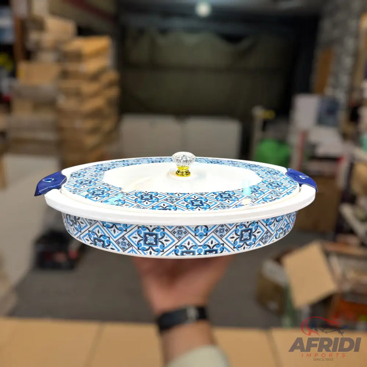 74 Pieces (8-person) Melamine Dinnerware Set - Double Insulated Donga and Tray - G01