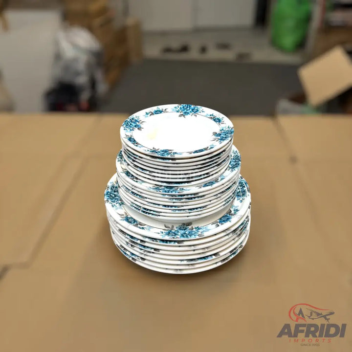 74 Pieces (8-person) Melamine Dinnerware Set - Double Insulated Donga and Tray - G04