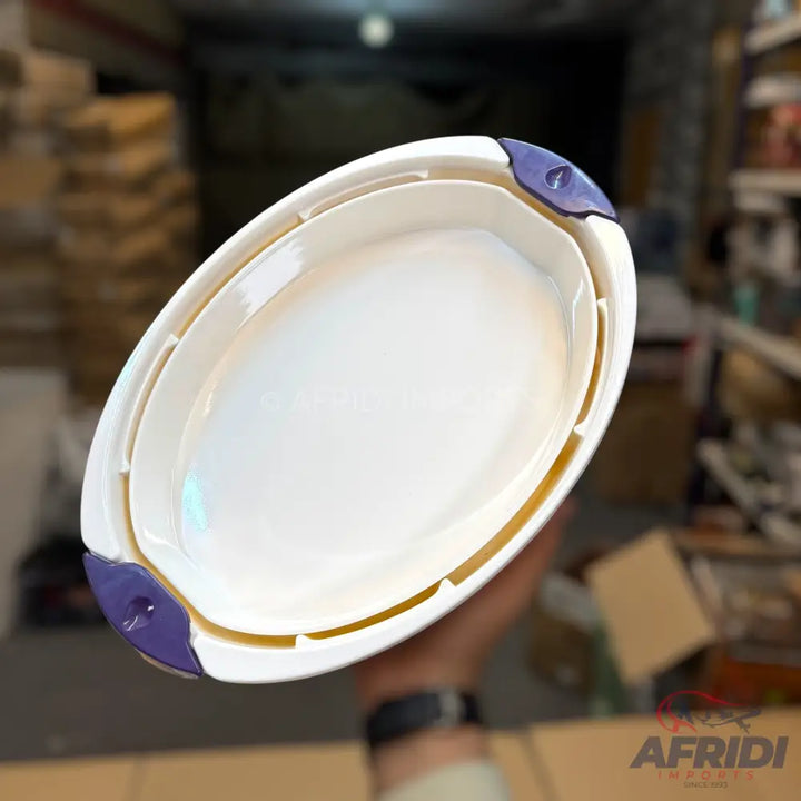 74 Pieces (8-person) Melamine Dinnerware Set - Double Insulated Donga and Tray - G06