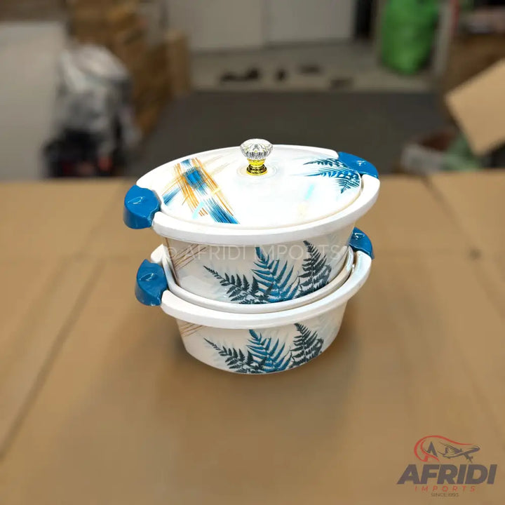 74 Pieces (8-person) Melamine Dinnerware Set - Double Insulated Donga and Tray - G07