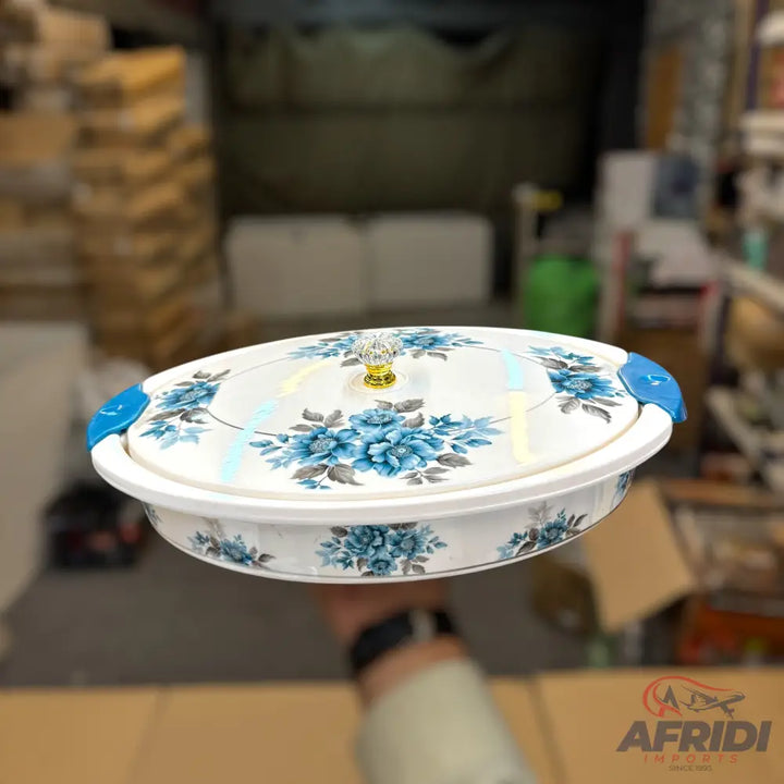 74 Pieces (8-person) Melamine Dinnerware Set - Double Insulated Donga and Tray - G04