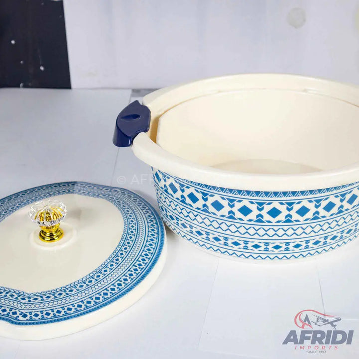 74 Pieces (8-person) Melamine Dinnerware Set - Double Insulated Donga and Tray - G01