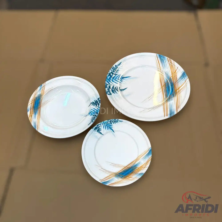 74 Pieces (8-person) Melamine Dinnerware Set - Double Insulated Donga and Tray - G07