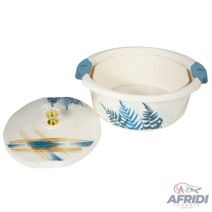 74 Pieces Melamine Dinnerware Set - Double Insulated Donga and Tray - G07