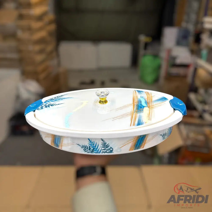 74 Pieces (8-person) Melamine Dinnerware Set - Double Insulated Donga and Tray - G07